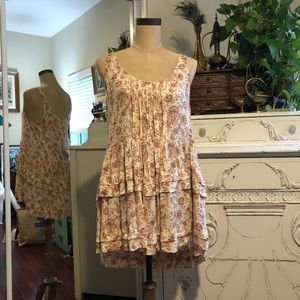 Intimately Free People Pattern Tunic Top, size M